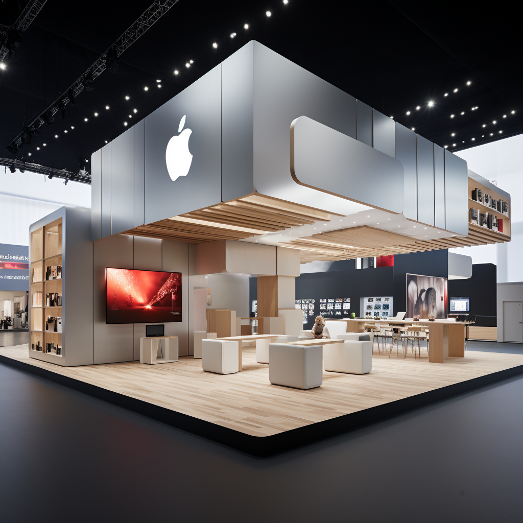 Apple Exhibition Stand Design Showcase