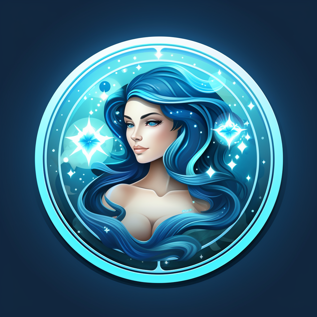 Aquarius Horoscope Symbol Icon