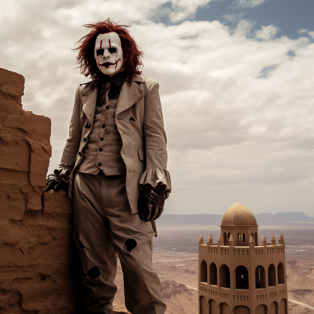 Joker Man at Arab Castle