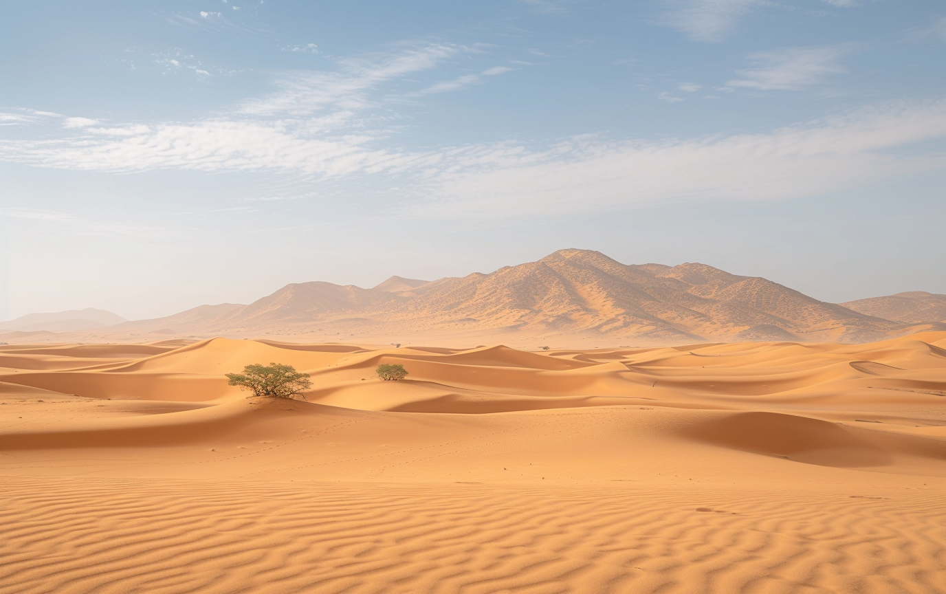 Arabian desert landscape photo with Nikon D850 DSLR