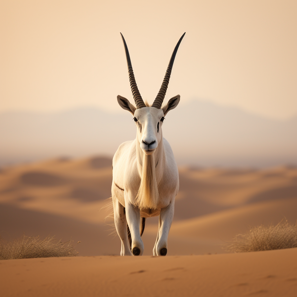 Arabian Oryx wildlife photography