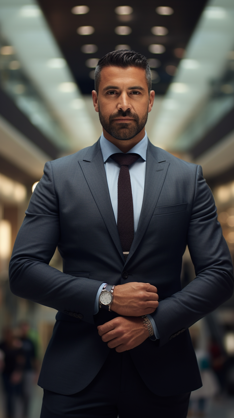 Portrait of Arabic-Australian Retail CEO