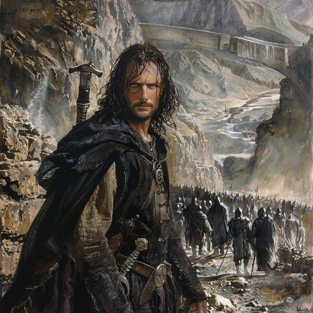 Aragorn arrives at Helm's Deep