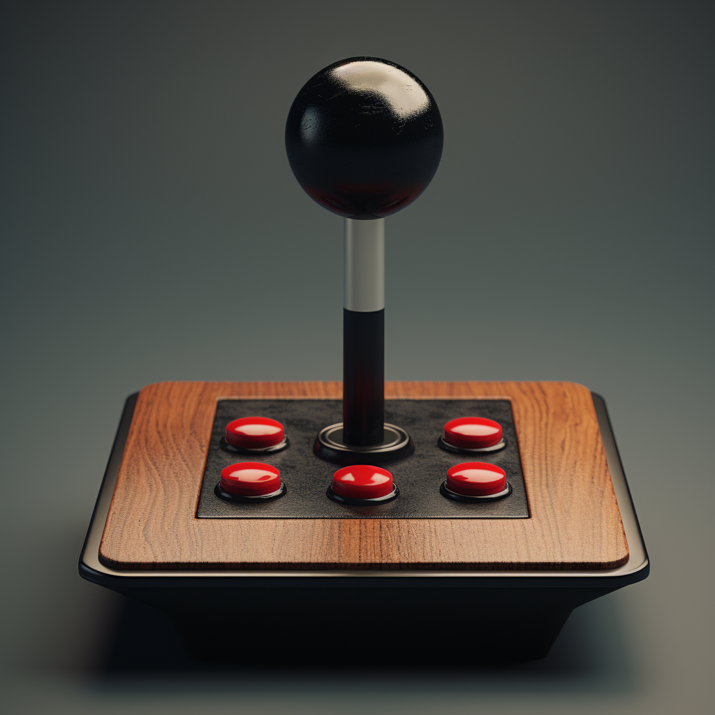 Retro arcade joystick controller