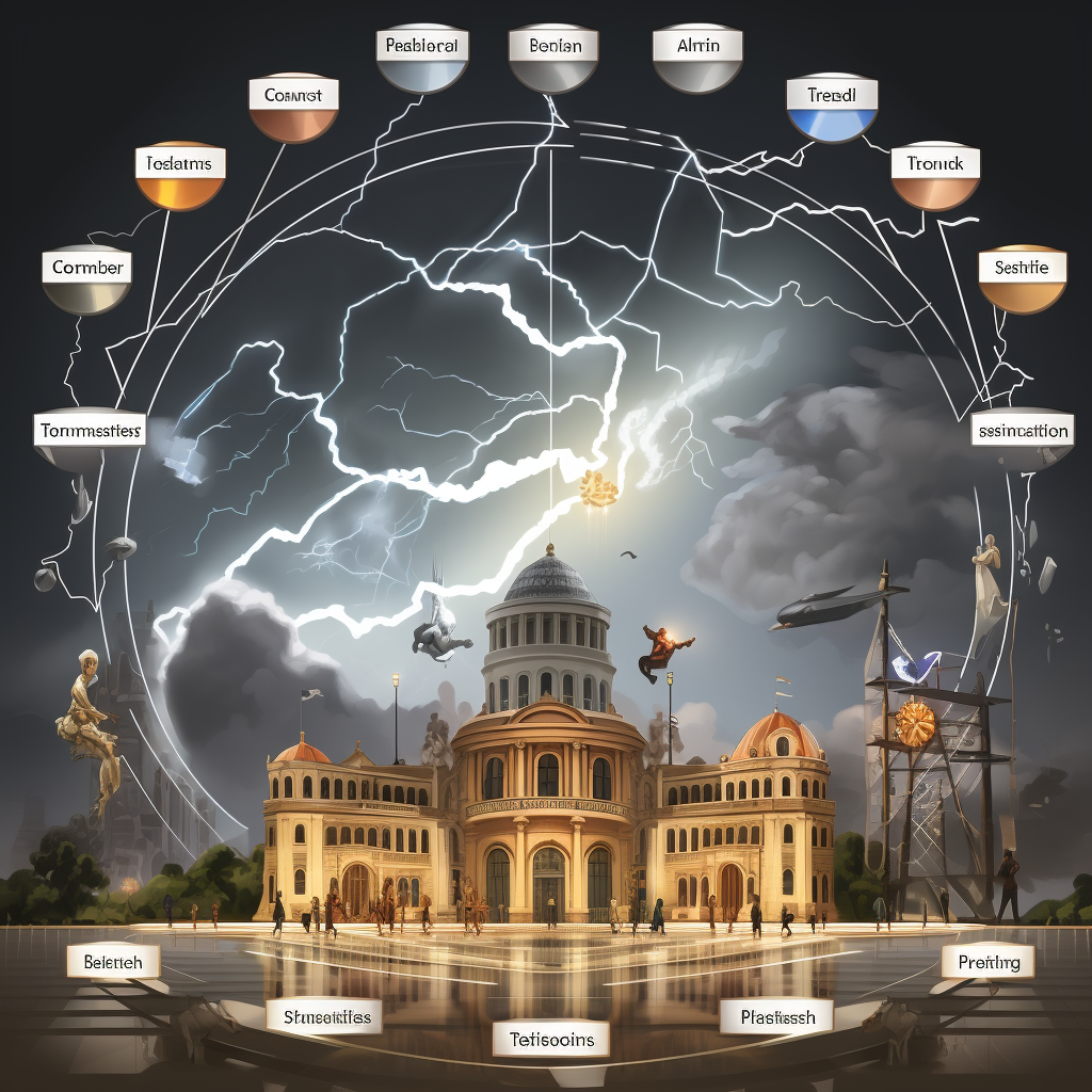 Architects competing in lightning round game