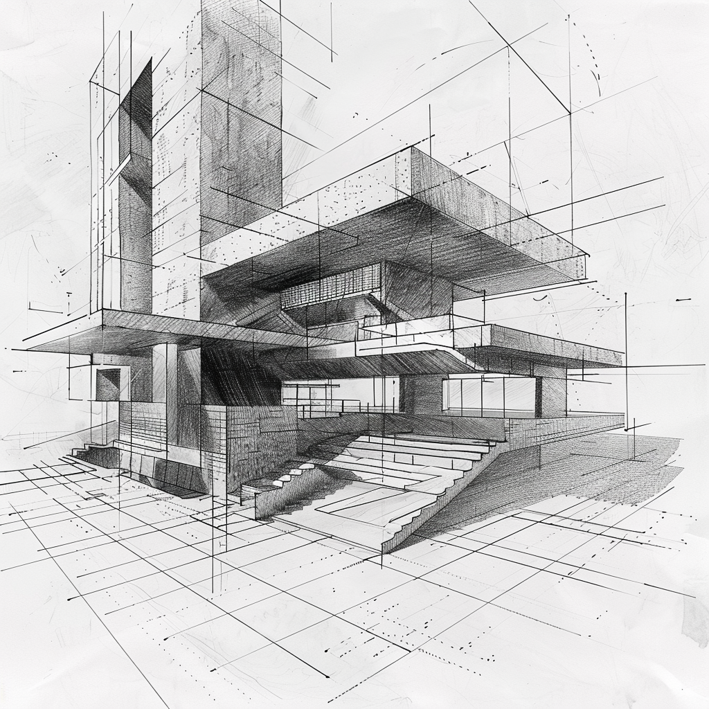 Sketch Disjunction Architecture Concept Structure