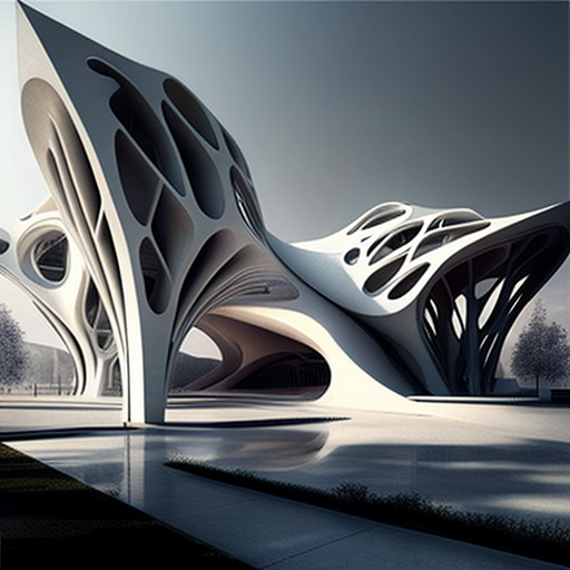 Architecture Park Design by Zaha Hadid