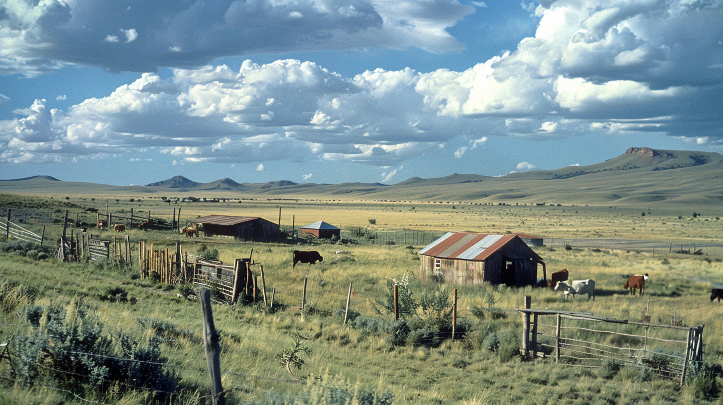 Argentina rural scene 1959