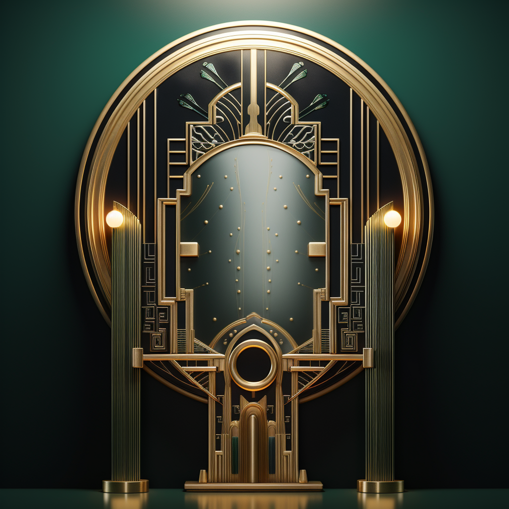 Art Deco Magic Mirror Design