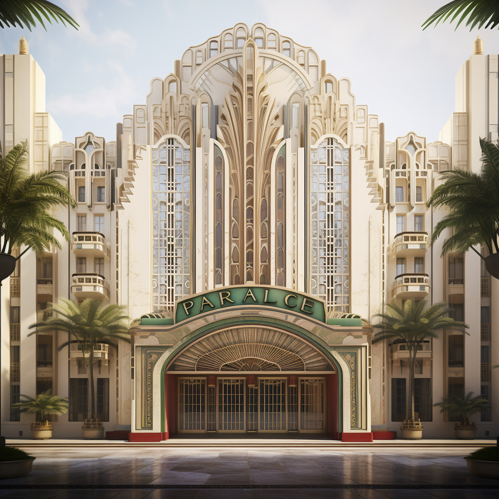 Stunning art deco palace