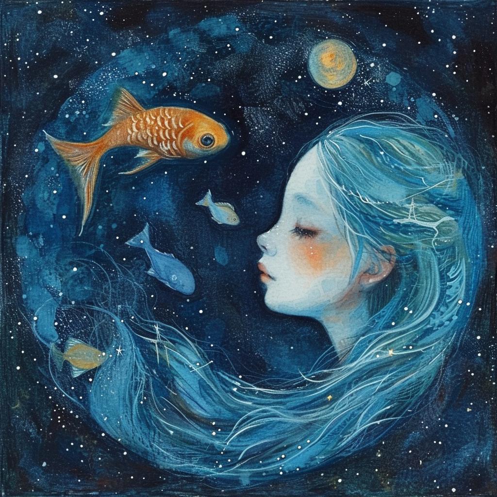 Pisces Sign Art