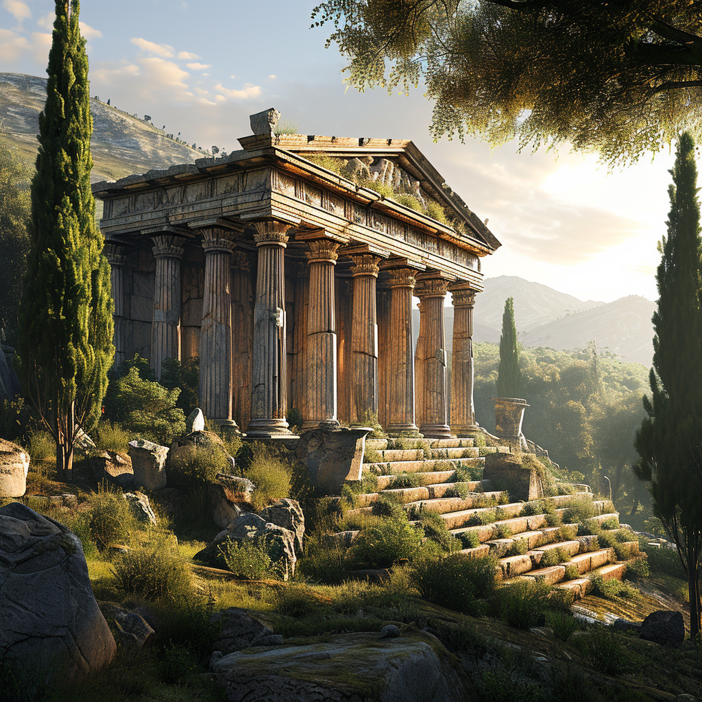 Temple of Artemis recreation at Ephesus