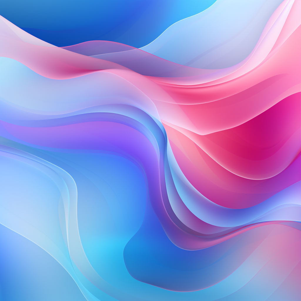 Artistic web design color gradients background in blue and pink