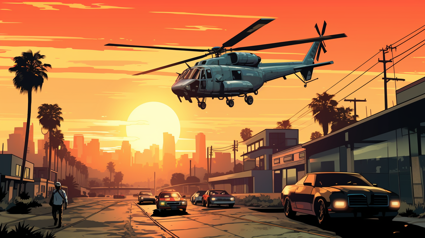 Artwork of GTA 5