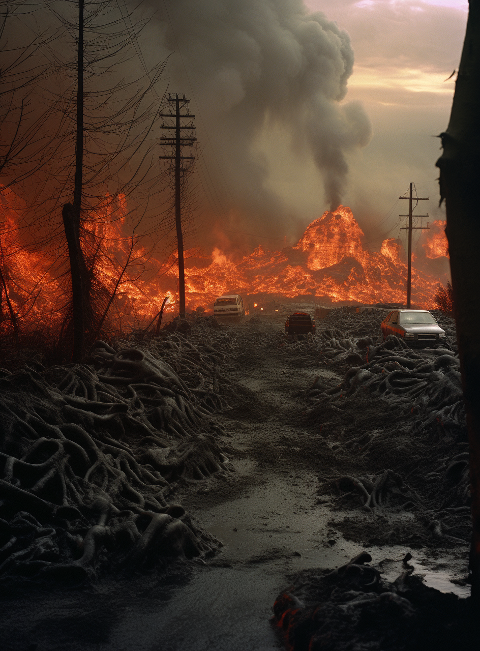 Stunning Image of Ash Heap