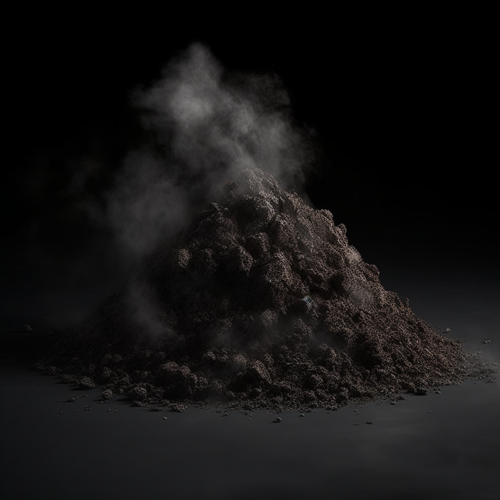 Realistic Ashes and Coal Game Asset Icon