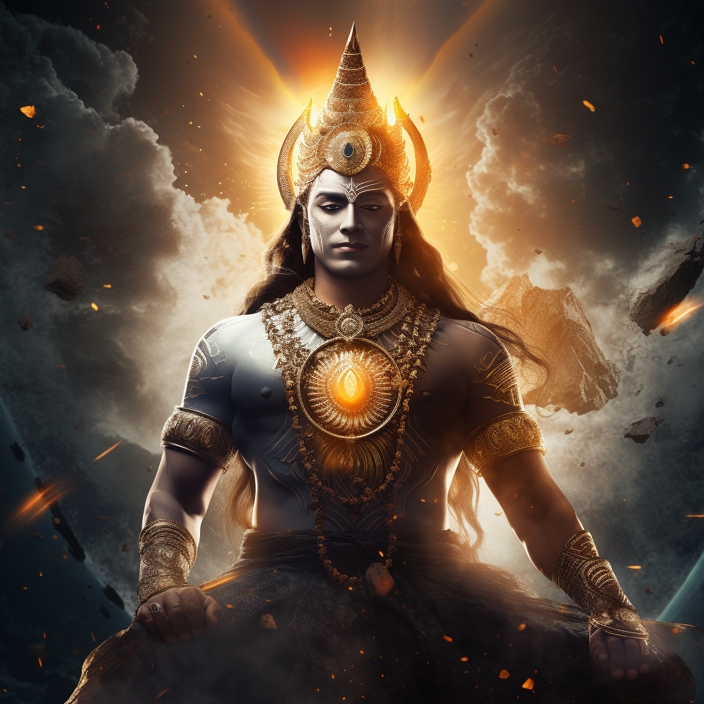 Ashwatthama with Divine Gem