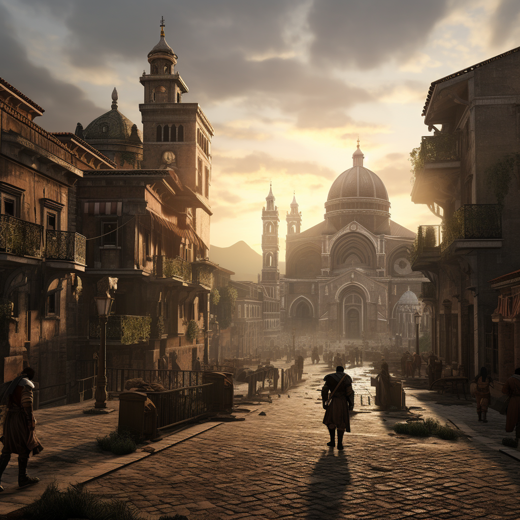 Assassin's Creed Florence Scene Image