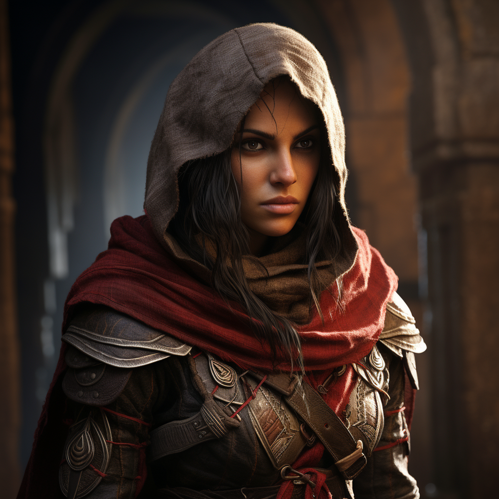 Women characters in Assassin's Creed: Karanlık Miras