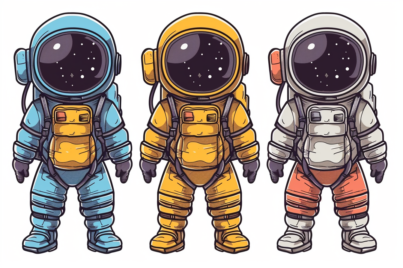 Astronaut Coloring Book Clipart Clip Art