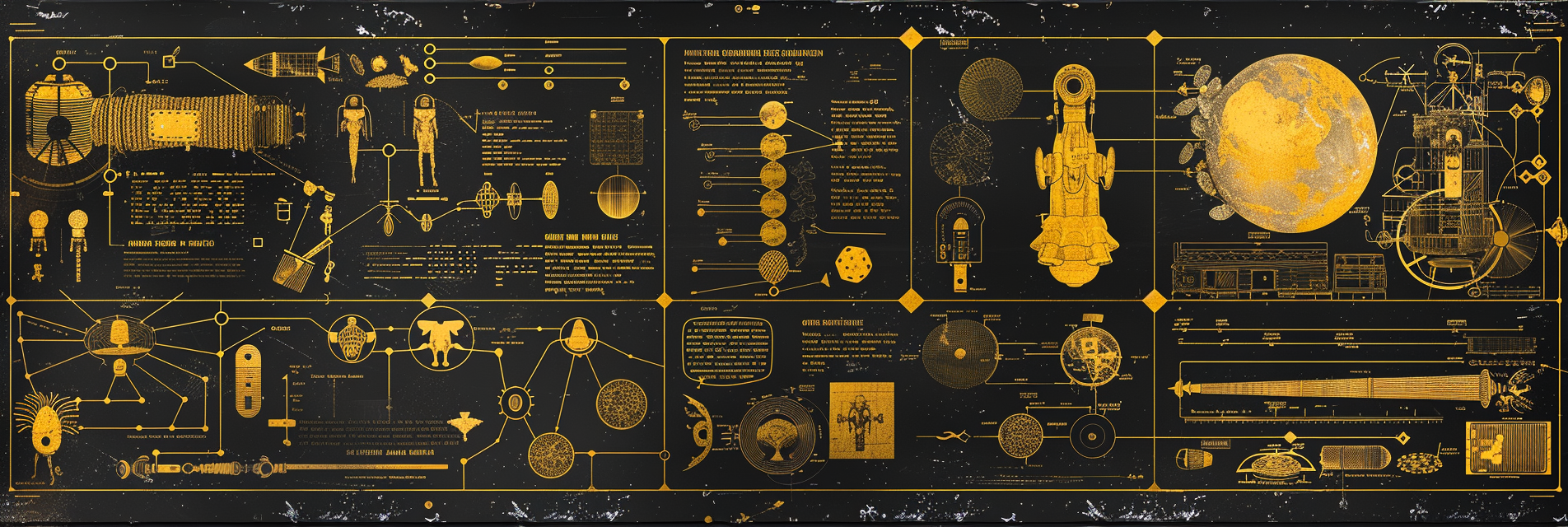 60s Astronaut Inventory Diagram