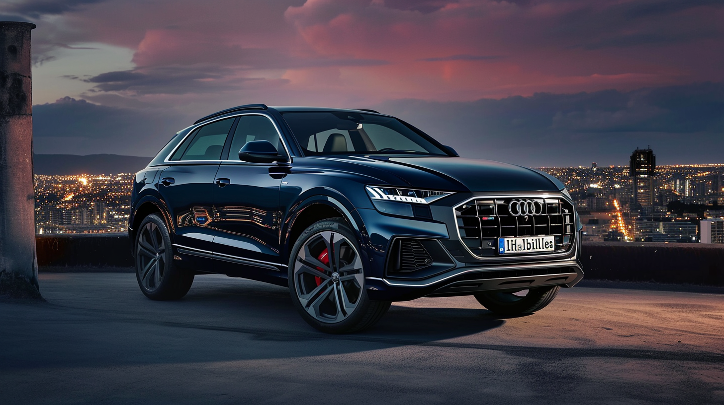 Audi Q8 with  Hellbillies  text