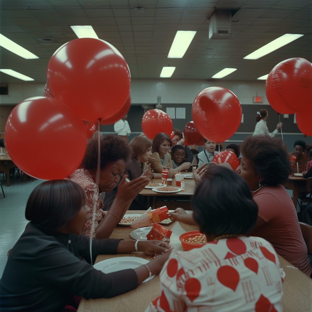 Aunt Jemima balloon fight party