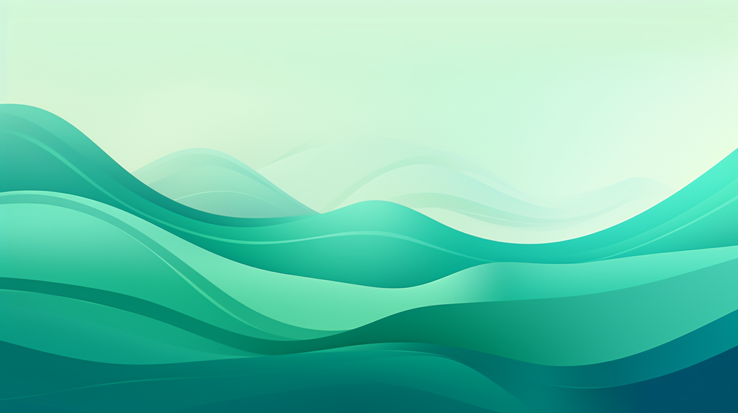 Aurora Jade Minimal Background Design Illustration