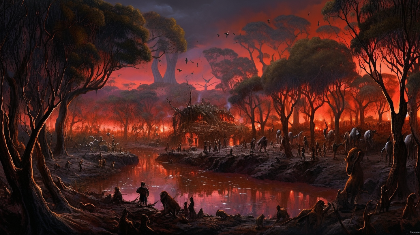 Australian Dark Fantasy Art