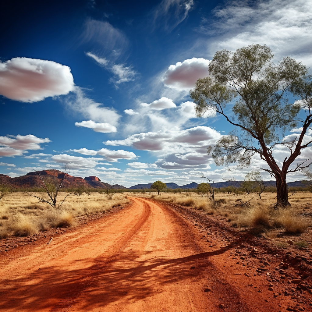 Beautiful Australian Outback Scenery