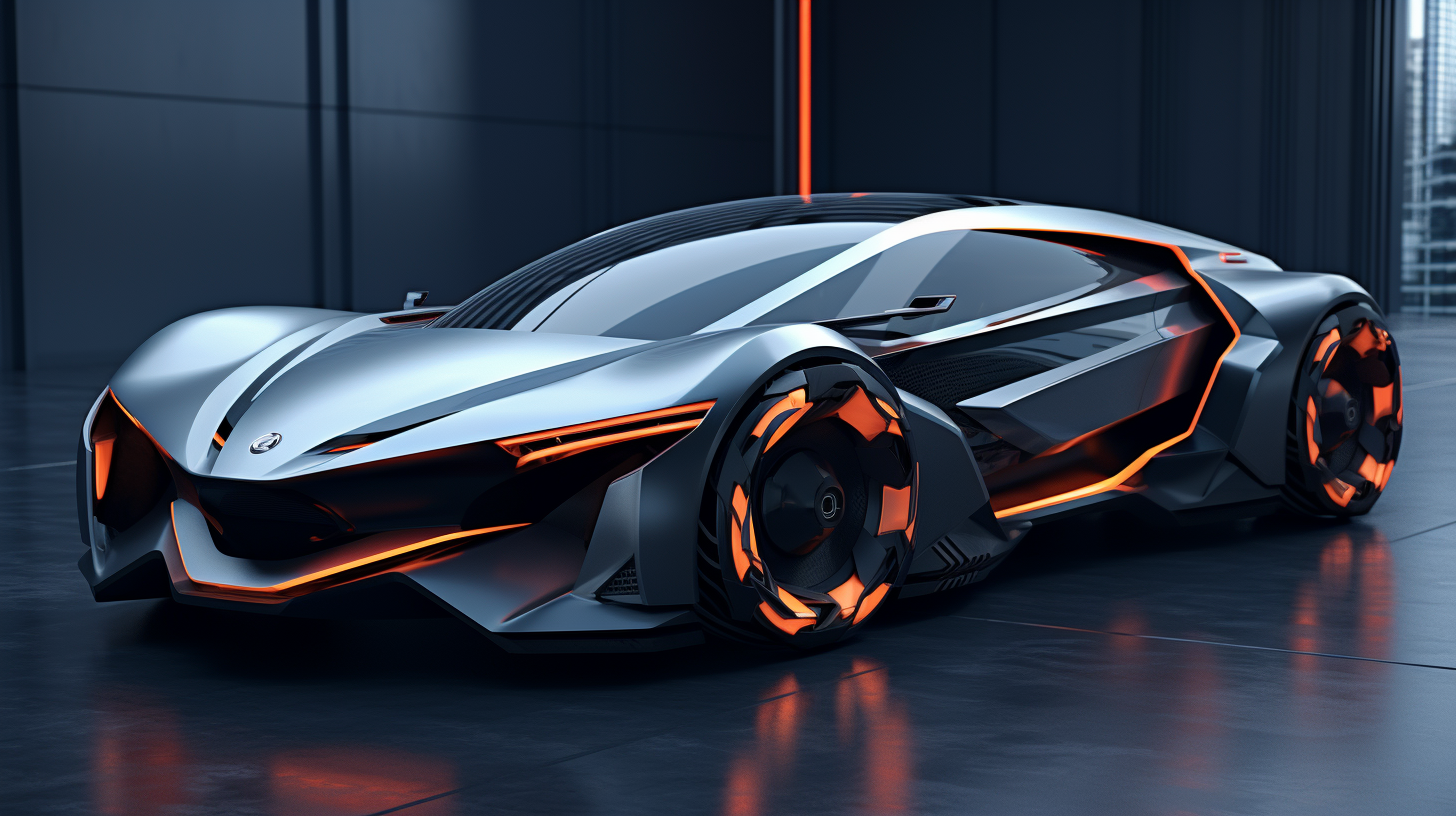 Futuristic automotive media concept