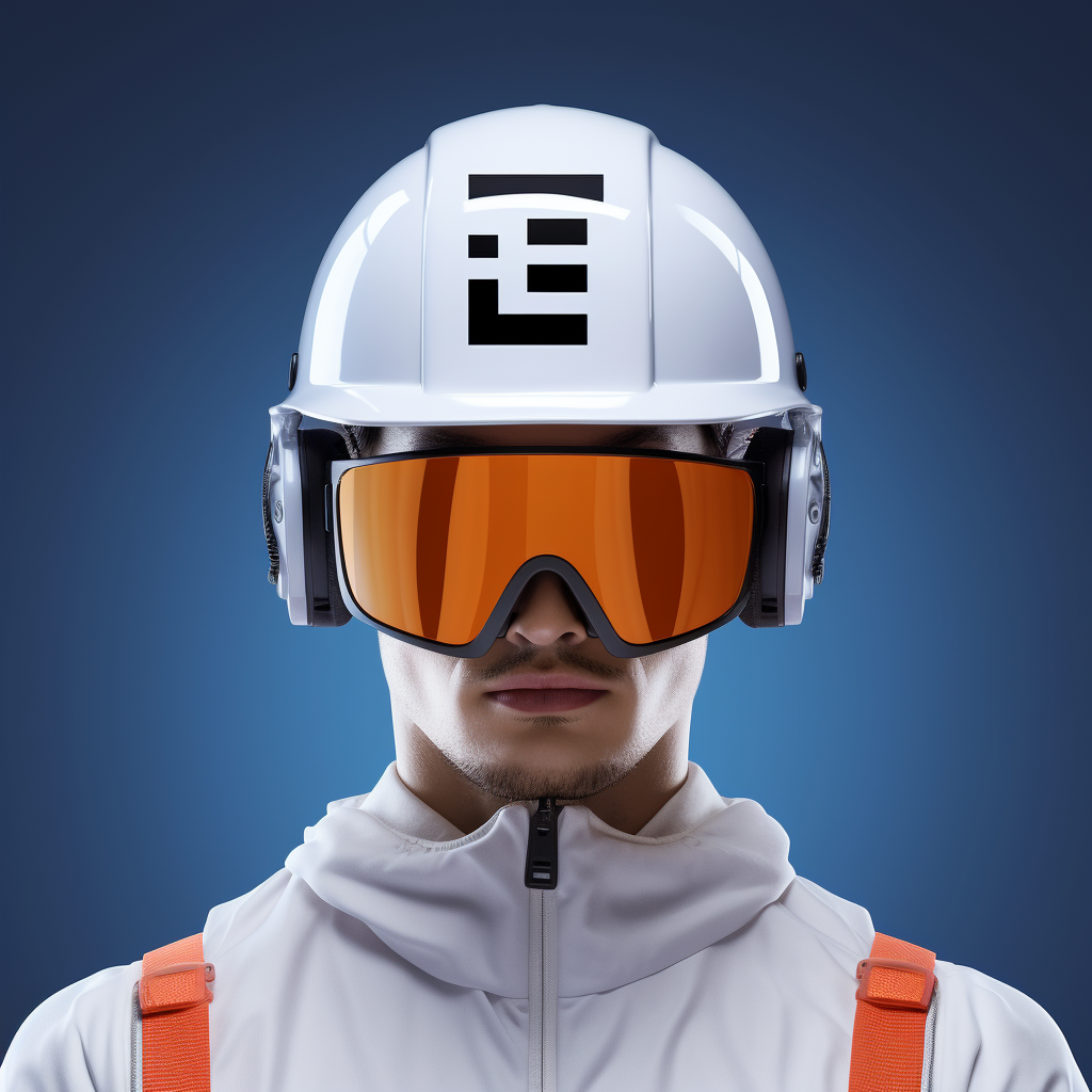 Avatar wearing EF helmet