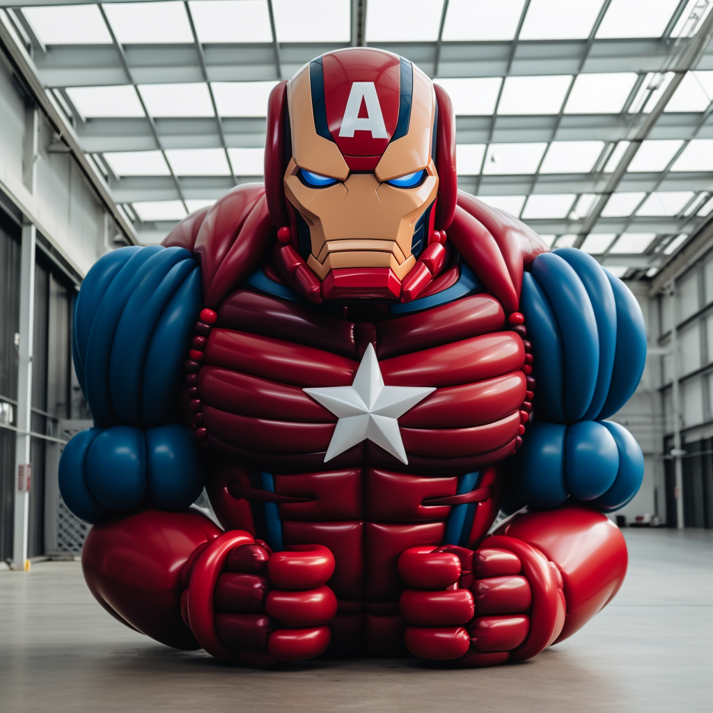 Avengers Inflatable Character Balloon Strings