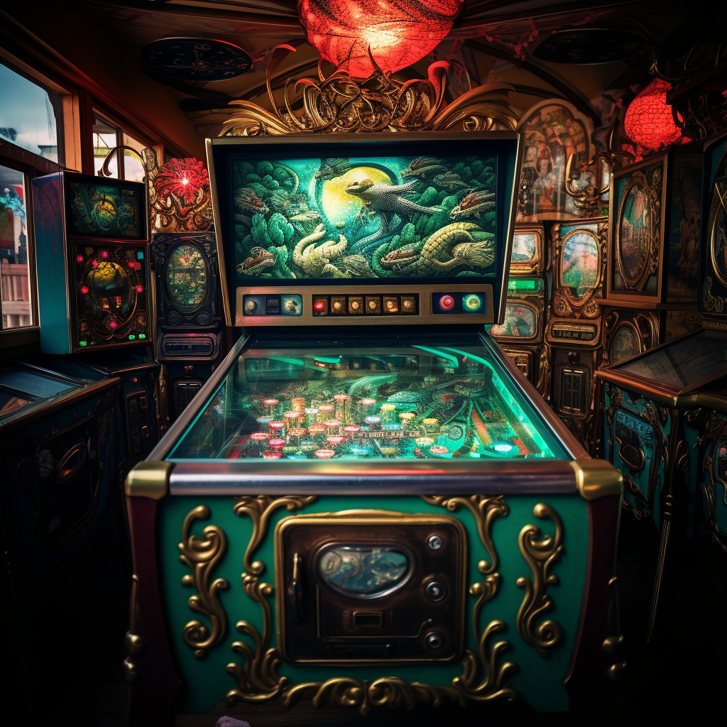 Pinball machine inspired by The Little Mermaid