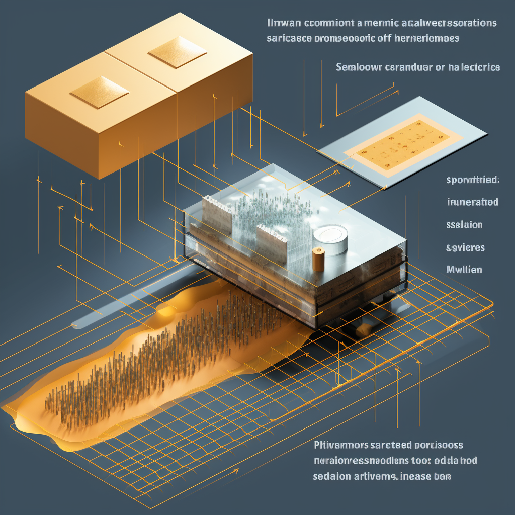 Illustration of semiconductor nanowire fabrication process