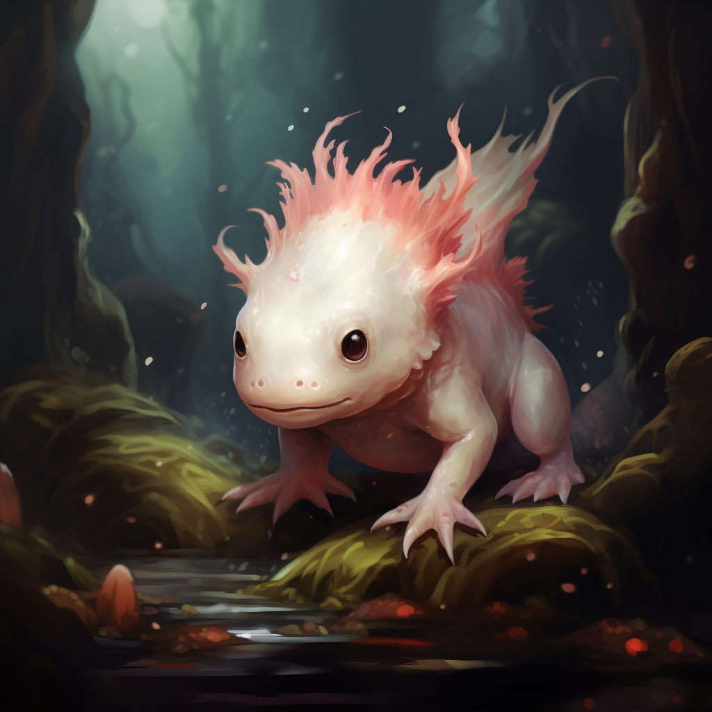 Dangerous Axolotl Creature