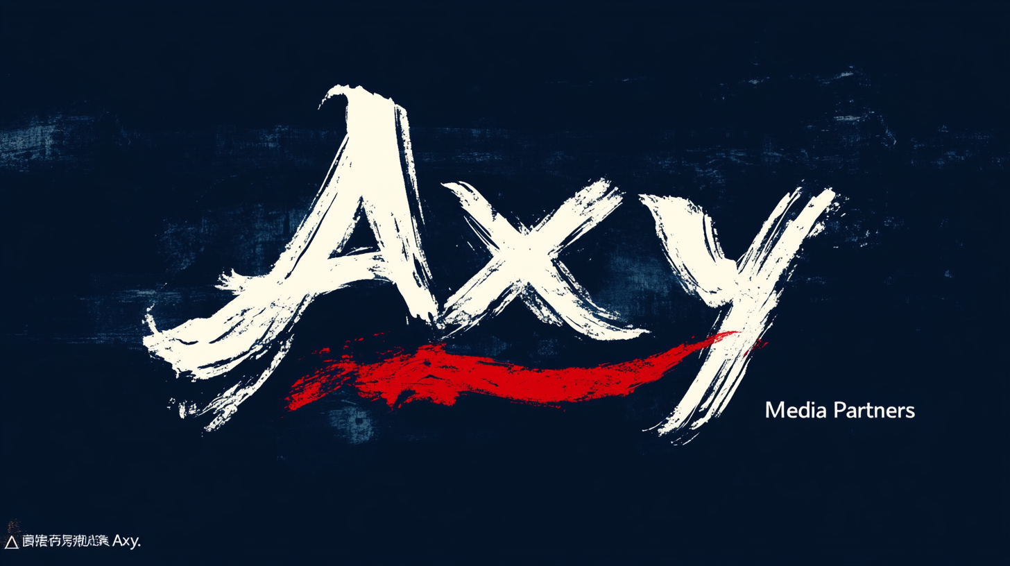 Axy Media Partners Logo Design