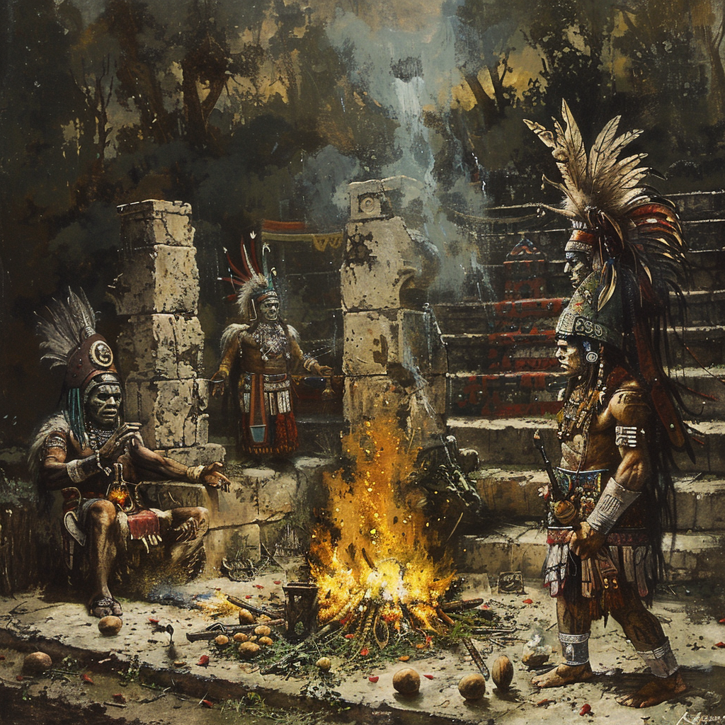 Aztec sacrifice ritual ceremony