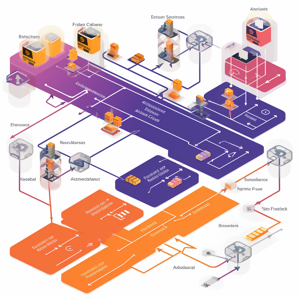 Failover Architectural Diagram with Kubernetes, Elasticsearch, and Postgres