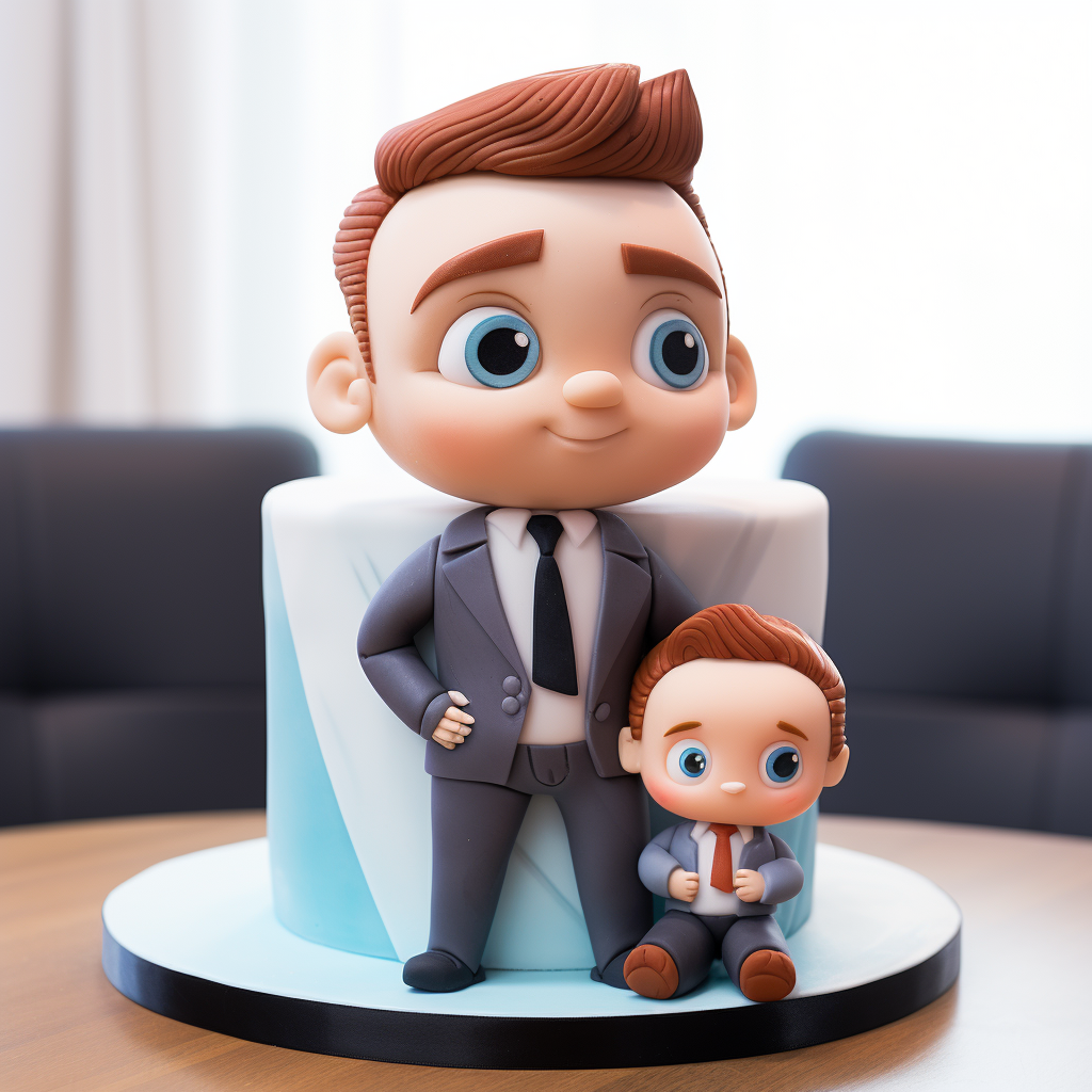 Baby Boss cake style image