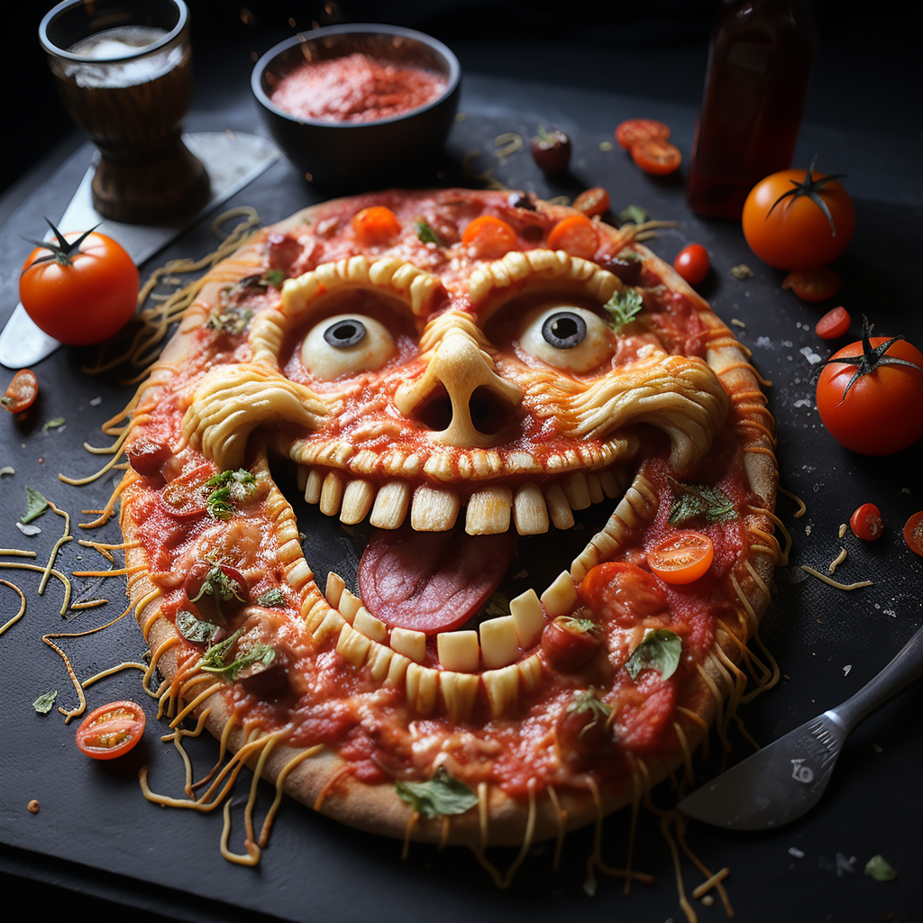 Scrumptious baby teeth pizza