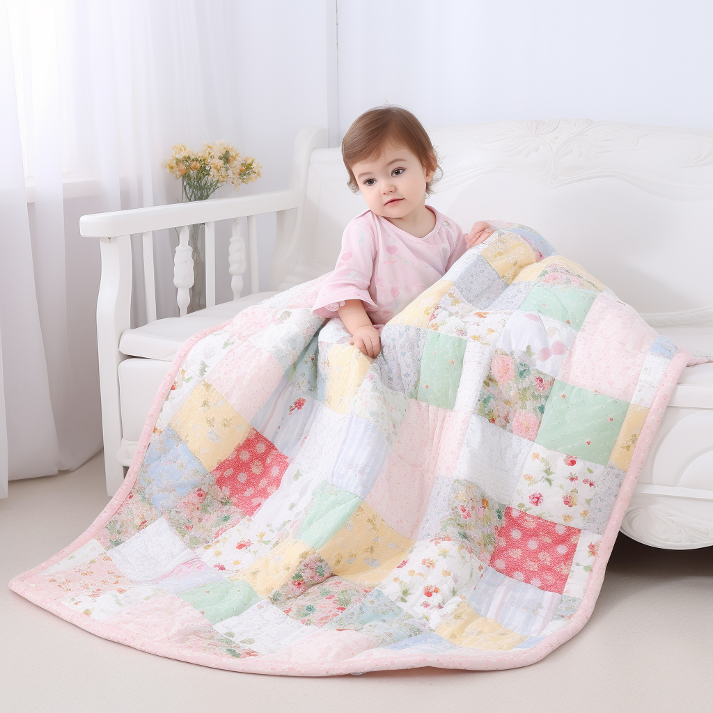 Soft and Breathable Baby Gauze Quilt