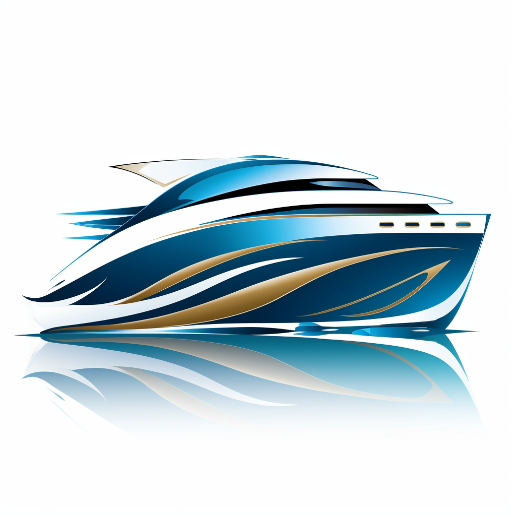 Modern Bahamas Motor Yacht Logo