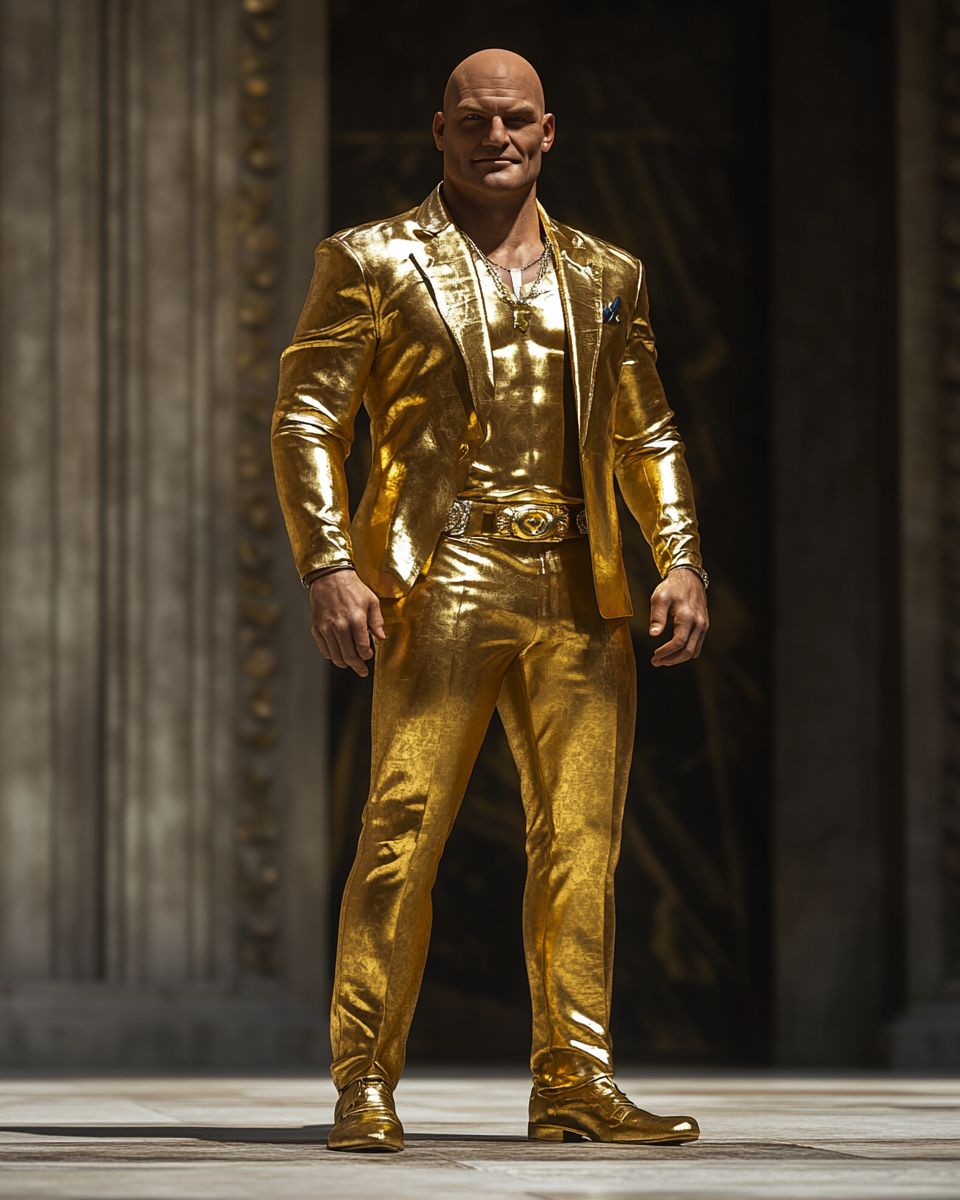 Bald Man King Midas Gold