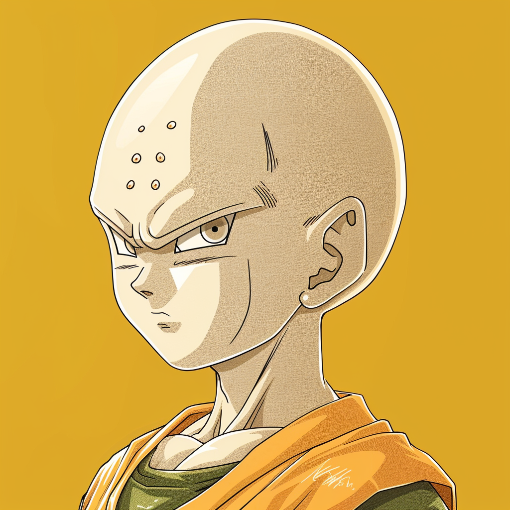 Bald Dragonball Z Lemon Character