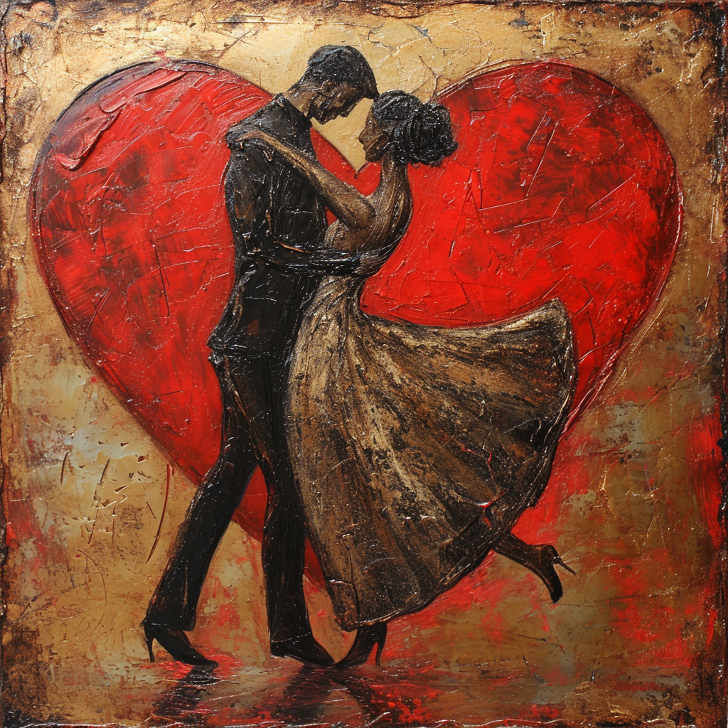 Ballroom Dance Heart Image