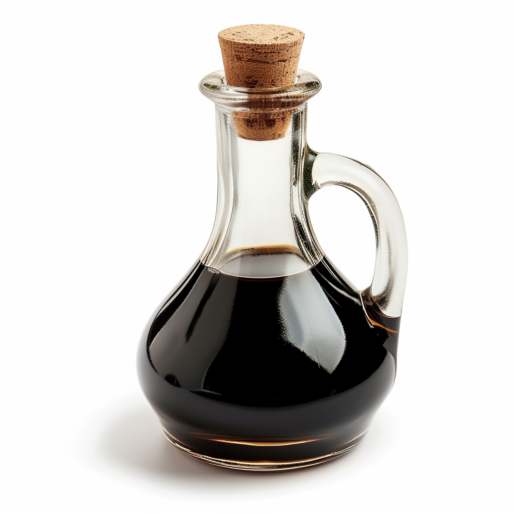 Balsamic Vinegar White Background No Shadows