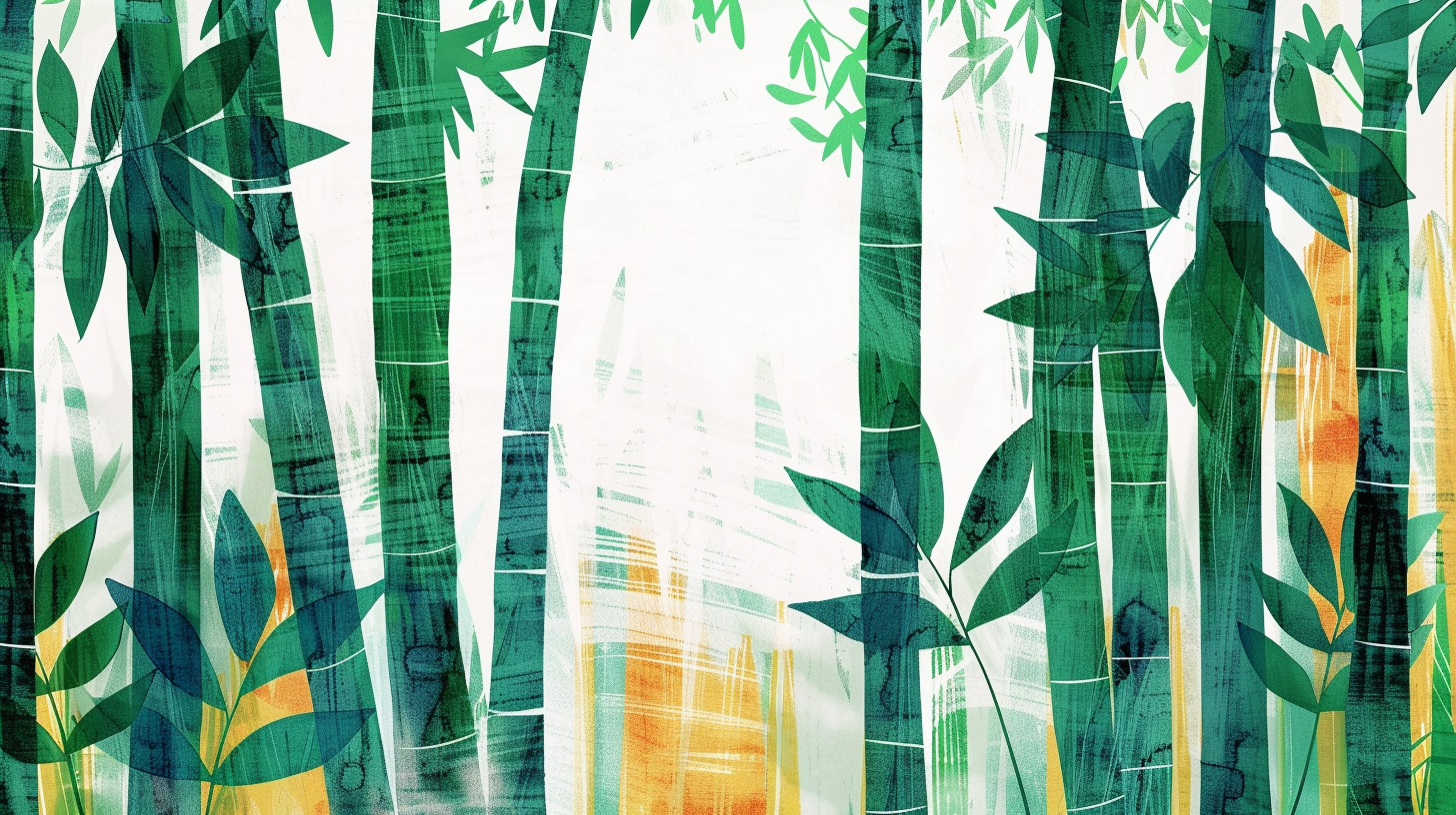 Bamboo Forest Ukiyo-e Paper Texture