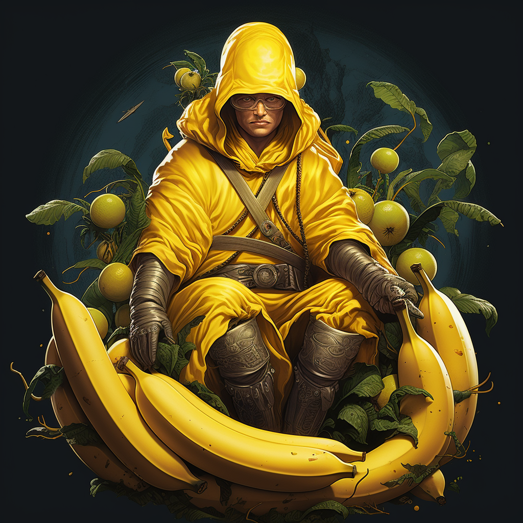 Banana Samurai Slice Fruit