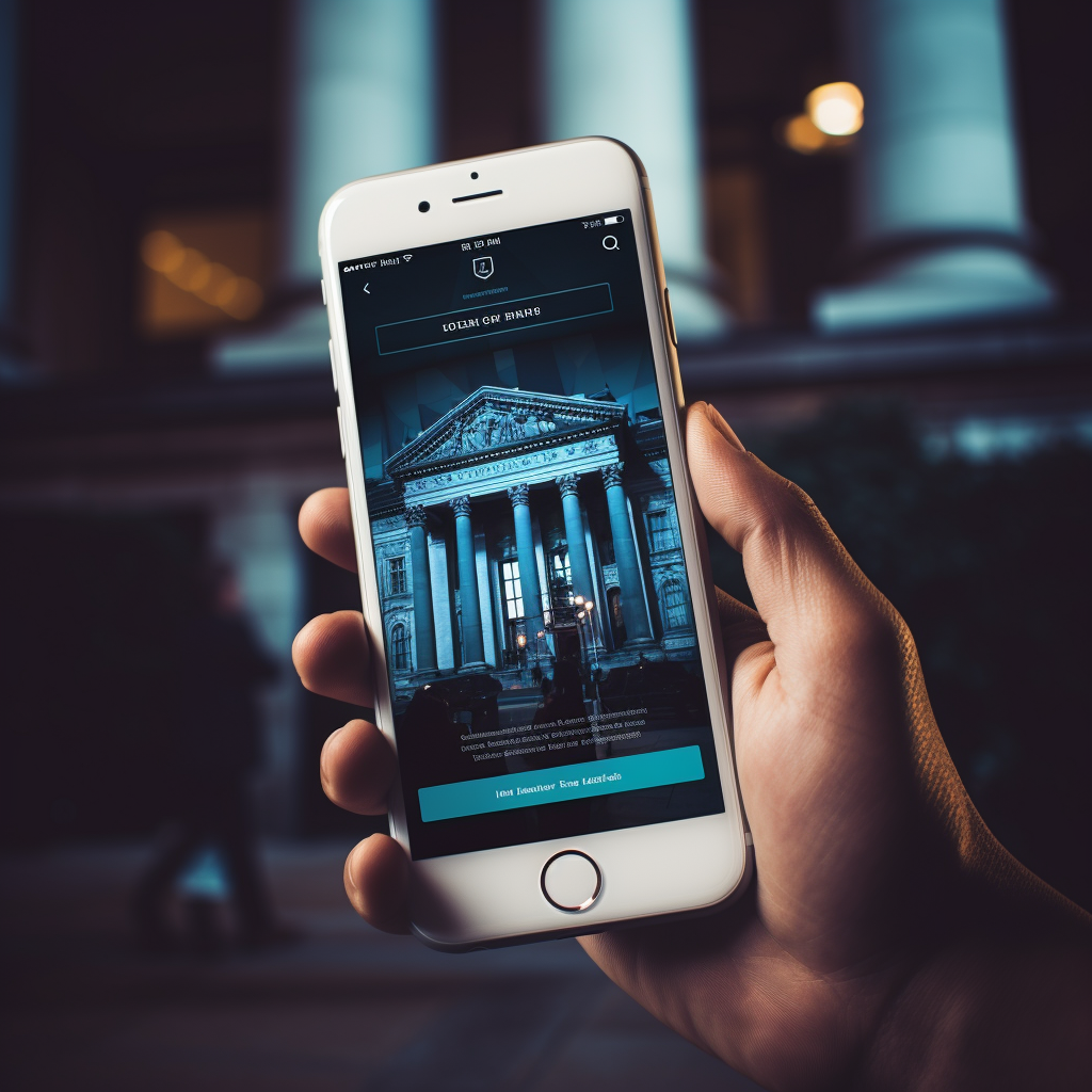 Banking App Website Design